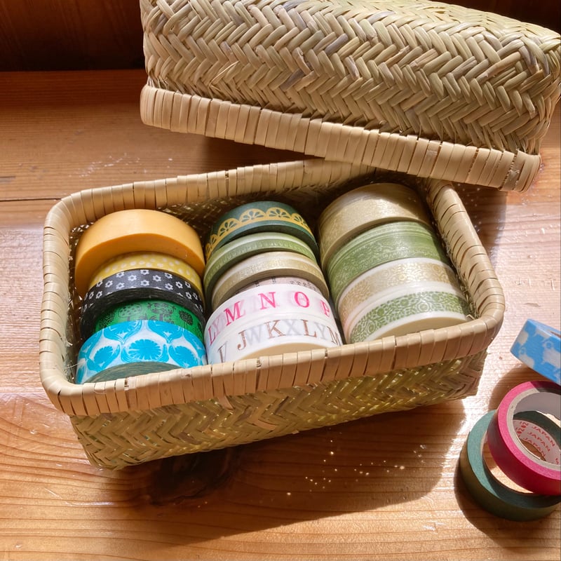 スズ竹 すず竹 弁当箱 中／岩手県一戸 鳥越竹細工 | MILMOUNTAIN STORE