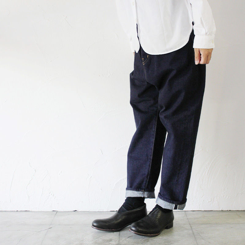 TRAVAIL MANUEL トラバイユマニュアル セルビッチデニム5P パンツ