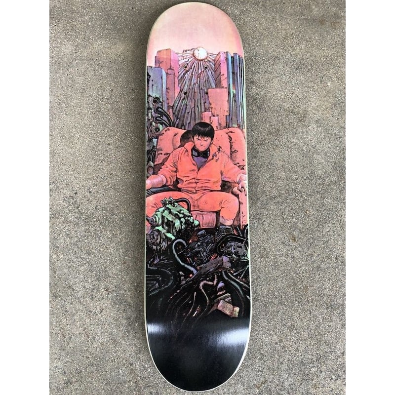 JEREMY KLEIN HOOK UPS SKATE DECK AKIRA HAND SCR