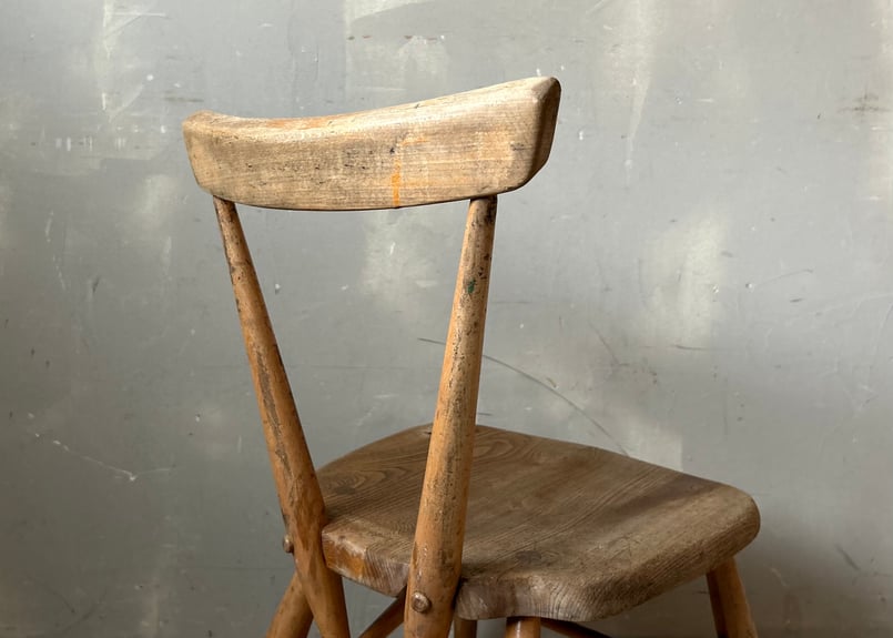 ERCOL アーコール キッズスタッキングチェア S-2407-34③ | mumokute