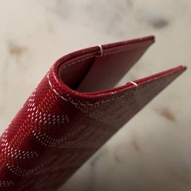 GOYARD ゴヤール 手帳カバー ルージュ 赤 ボルドー CAMBONPMLTY02