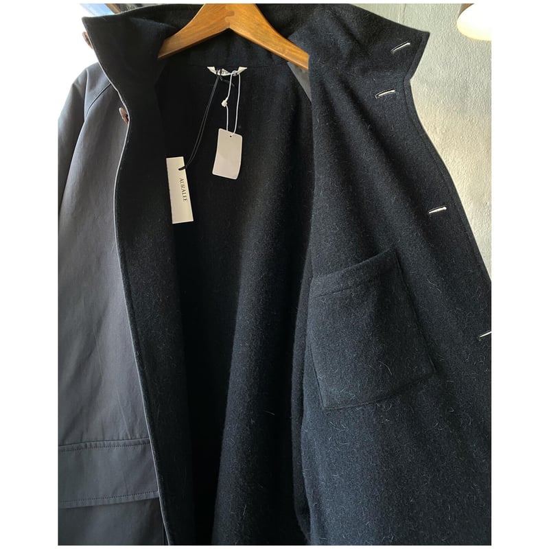 AURALEE FINX HARD TWIST GABARDINE BLOUSON | L