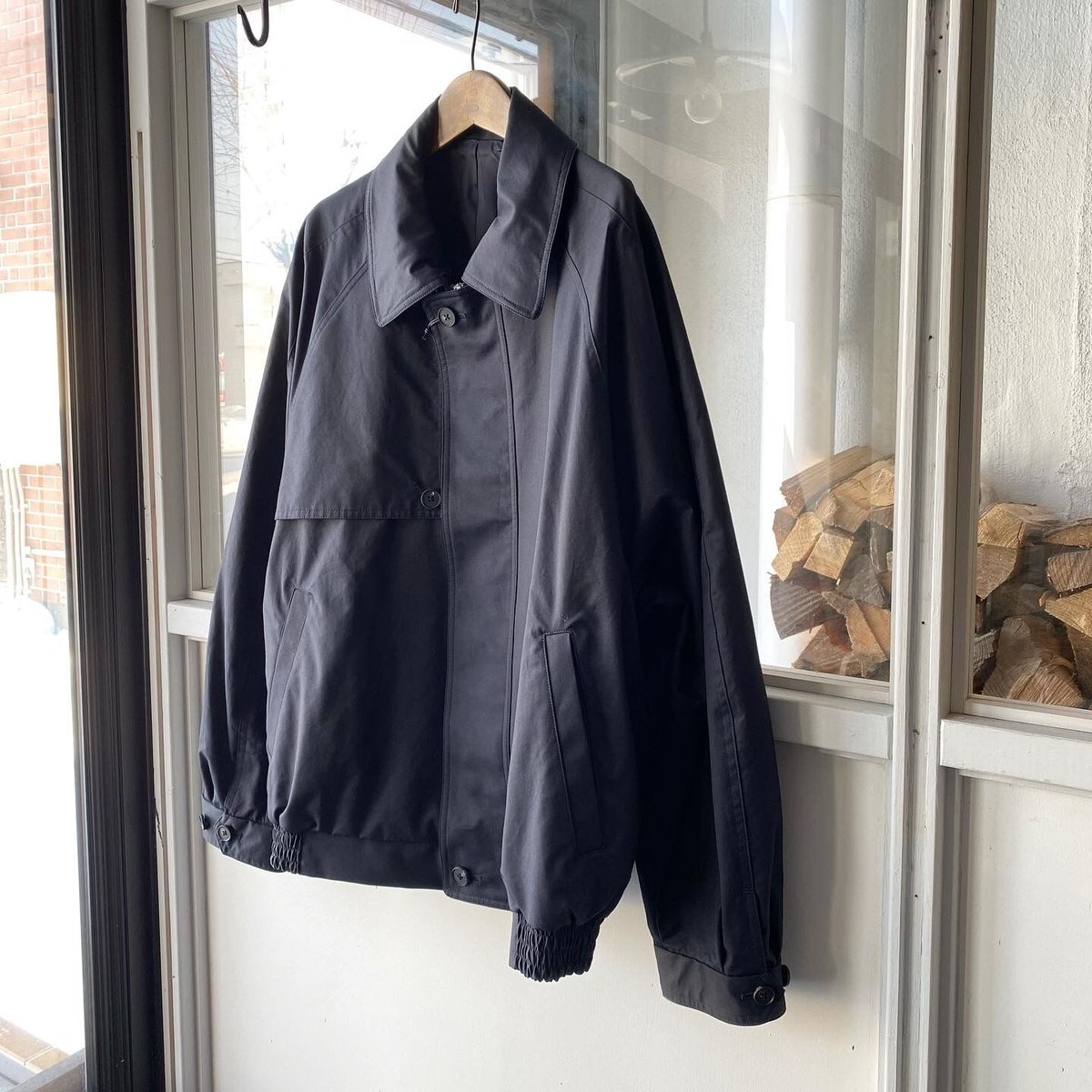 stein OVERSIZED HARRINGTON ZIP JACKET - ST.50