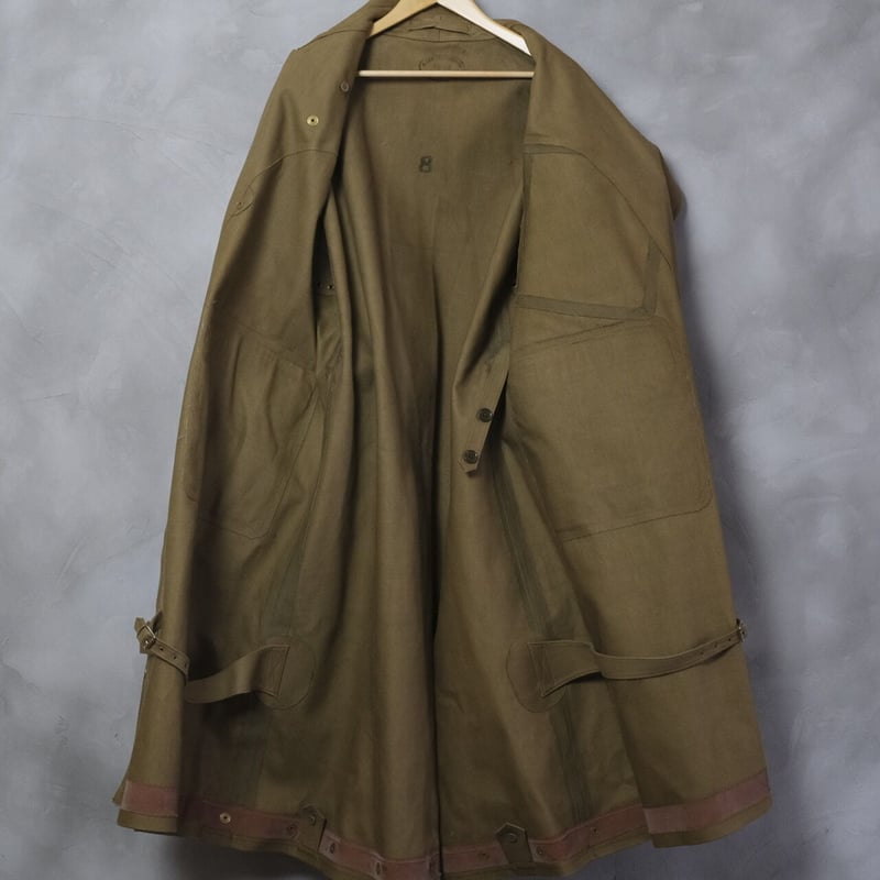 40s British Army Dispatch Mortorcycle Coat Dead