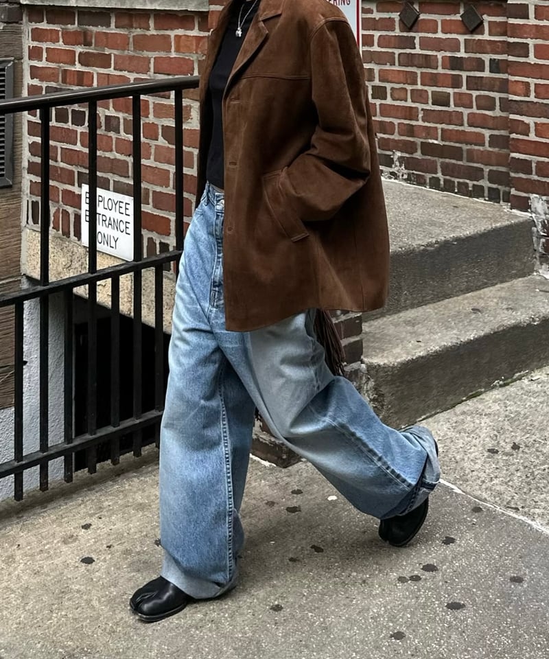 original wide denim blue | ok.soon