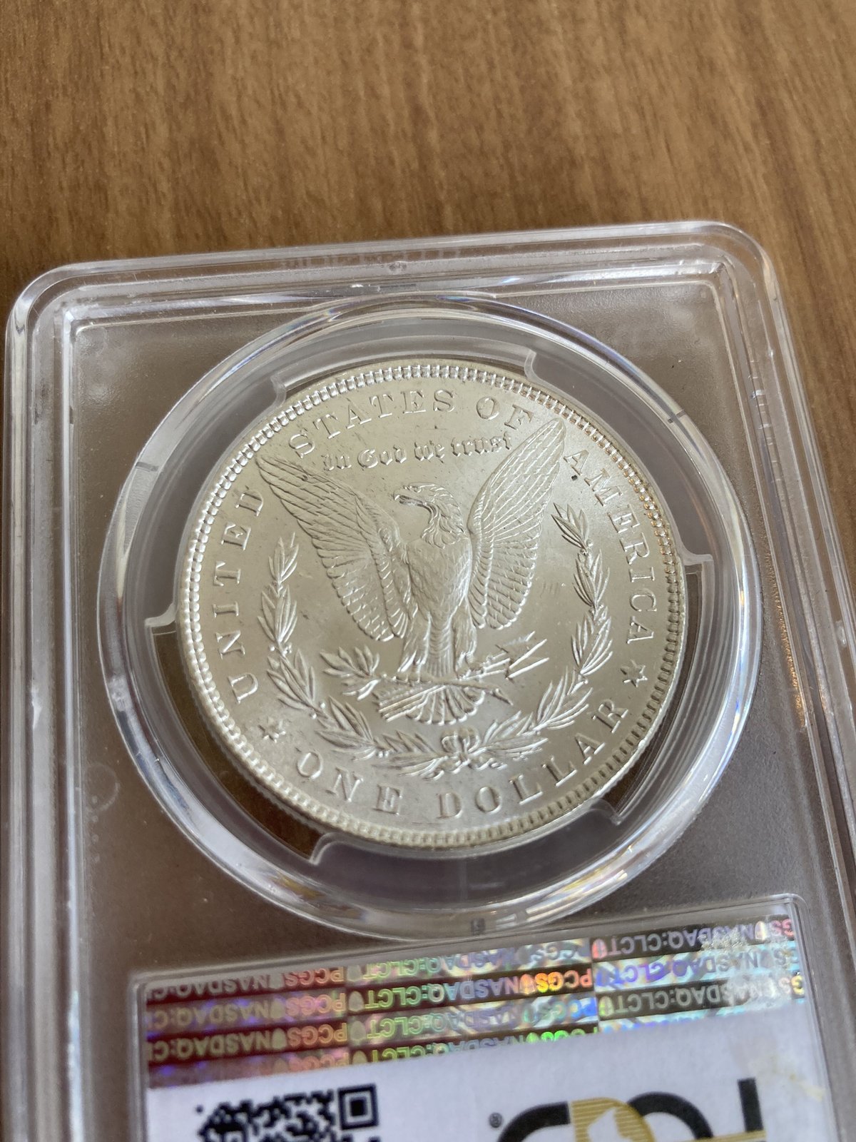 PCGS鑑定MS66】1885年 米国モルガンダラー モーガンダラー 銀貨