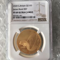 NGC鑑定PF70UC】エルトン・ジョン 1オンス金貨 100ポンド プルーフ