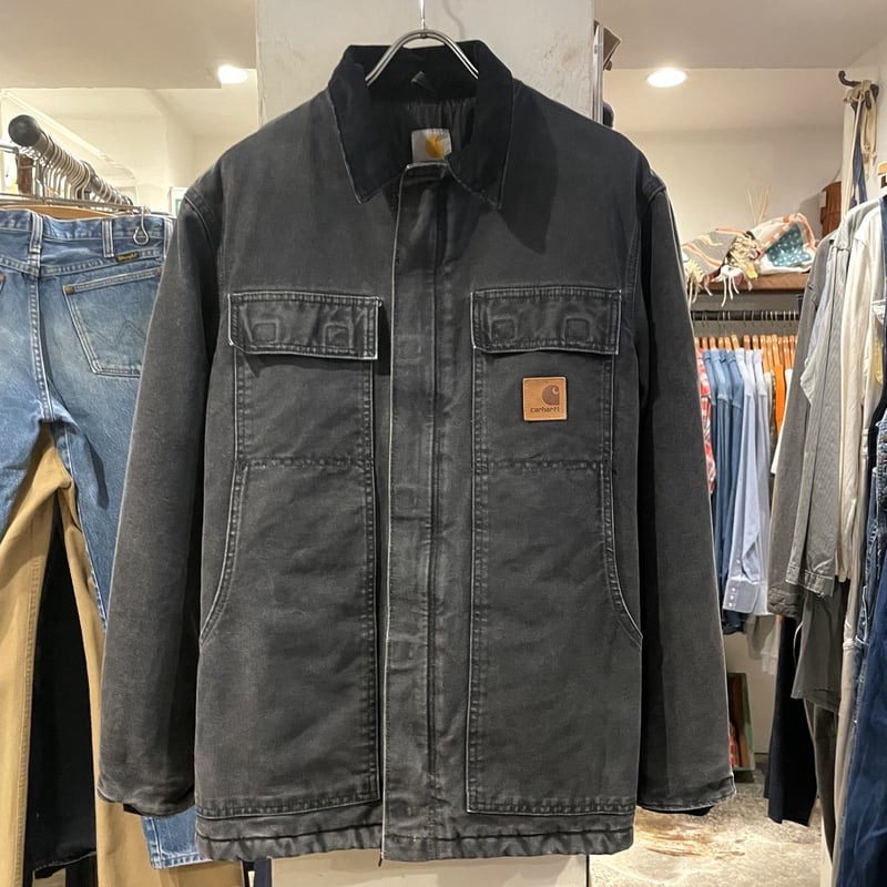 Carhartt トラディショナルコート ダック地 ブラック ワークジャケット