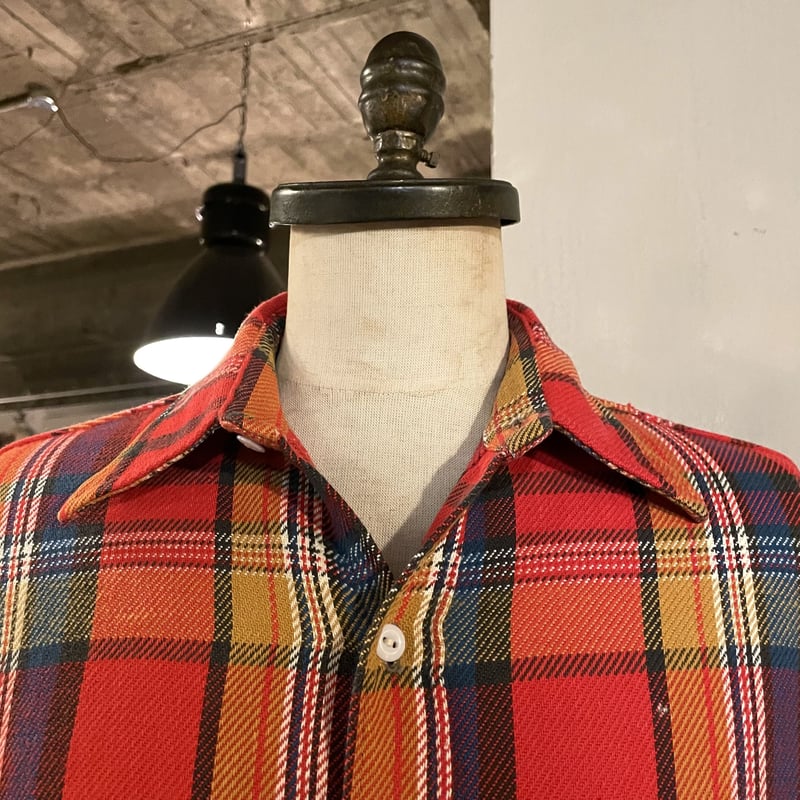 70s BIG MAC ネルシャツ JC Penny USA製 コットンシャツ チェック柄 (