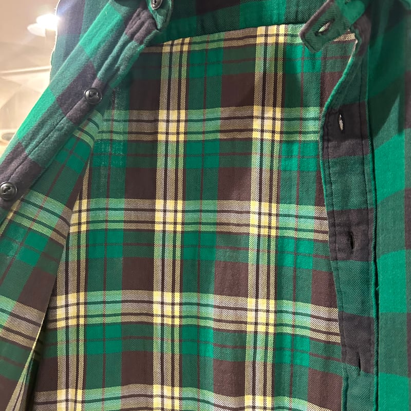 POLO RALPH LAUREN L/Sチェックネルシャツ ラルフローレン Size L チ