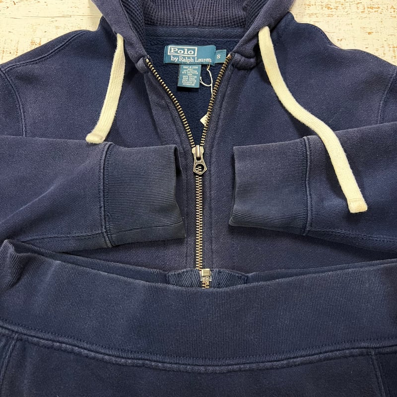 90s~ “Polo by Ralph Lauren” zip up hoodie 】 |