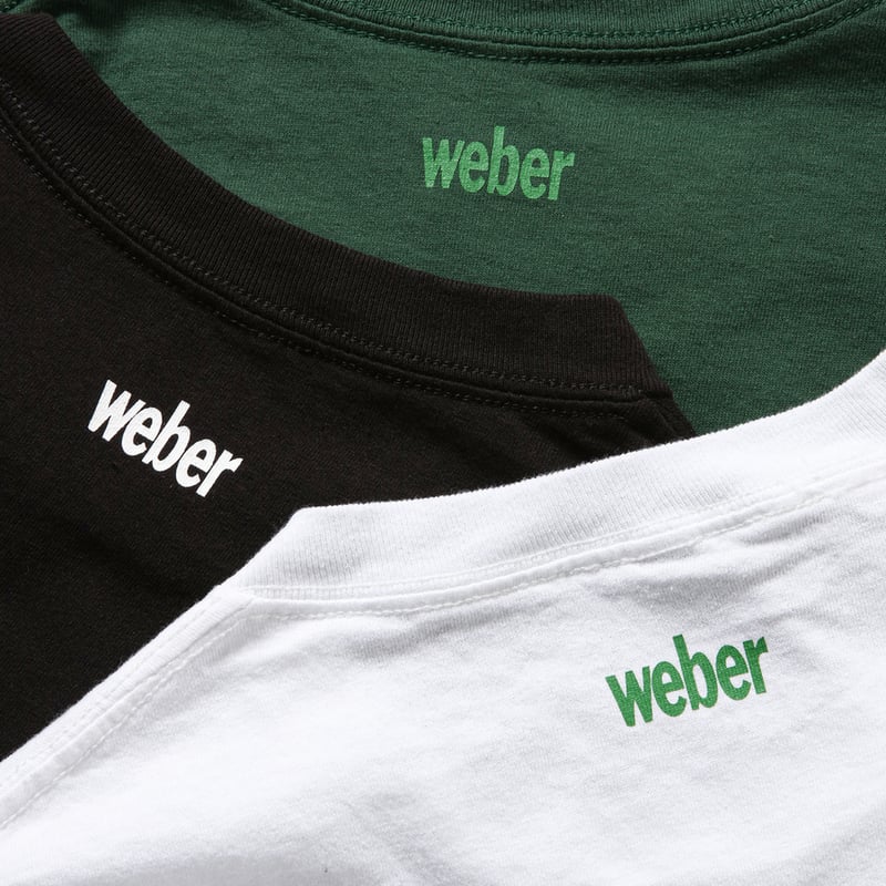 Ghost World×weber] T shirt (logo) | weber