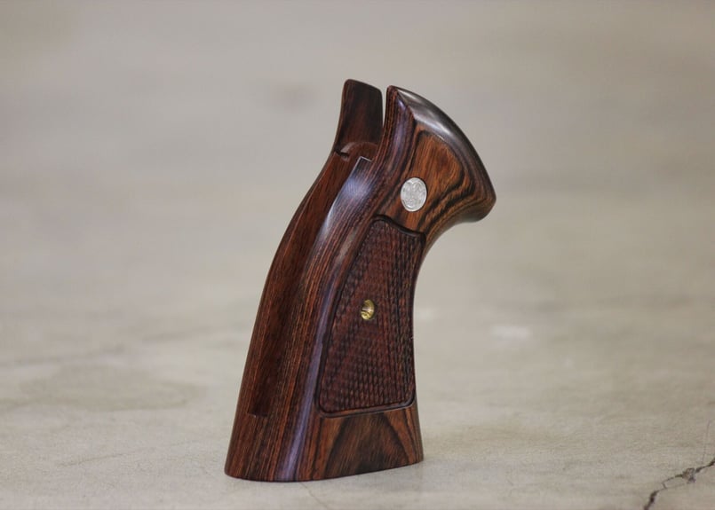 ウッドグリップ｜タナカワークス社製 S&W M19（Kフレーム・スクエア