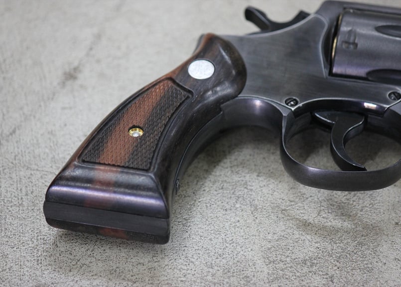 ウッドグリップ｜S&W｜M10｜K/Lフレーム”スクエアバットタイプ”用