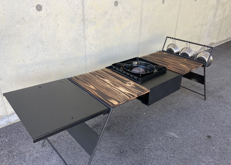 タフまるアイアンテーブルver.アルティメット | WILD OUTDOOR