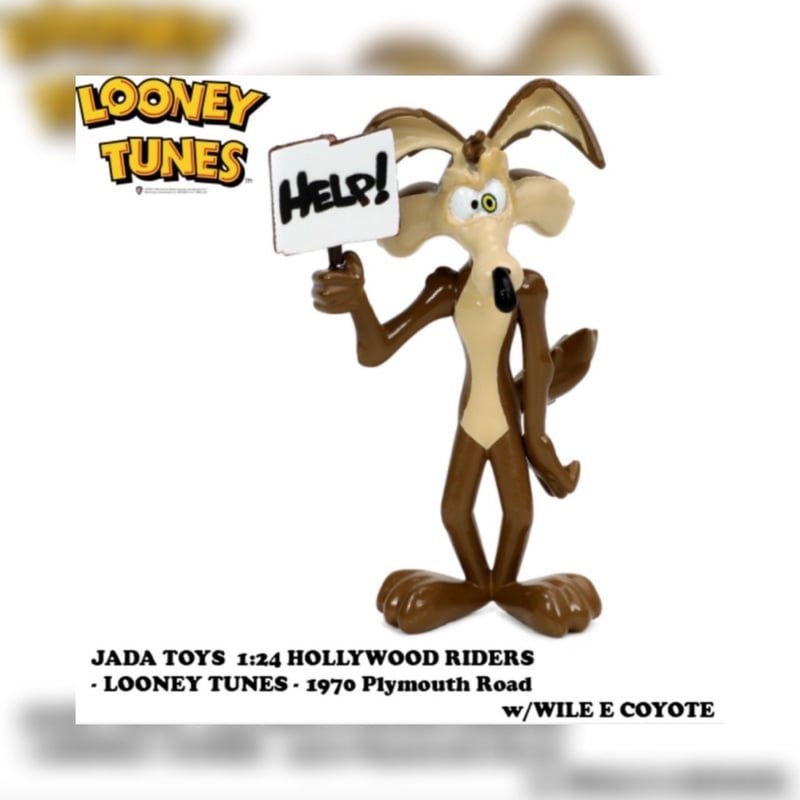 LOONEY TUNES 1/24ミニカー & WILE E COYOTE 【ルーニーテューン