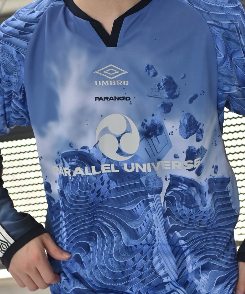 PARANOID×UMBRO】OVERLAP L/S GAME SHIRT | 45do｜r
