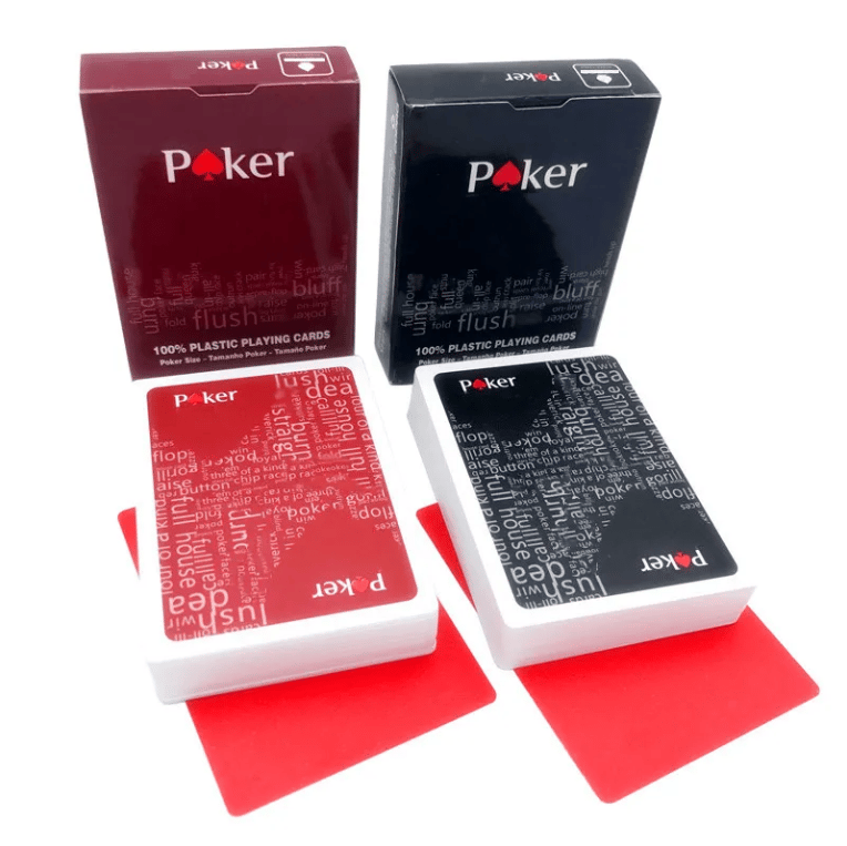 ポーカースターズ トランプ2デッキセット 赤・黒 各1デッキ | Poker