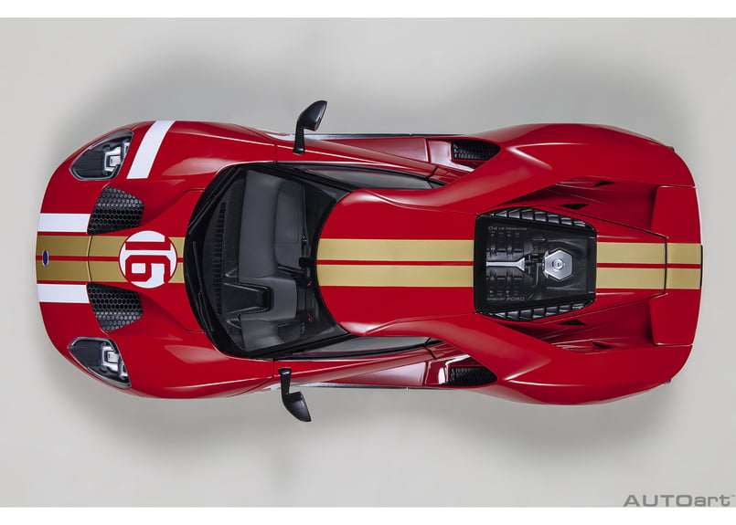 AUTOart 1/18 フォード GT アラン・マン ヘリテージ エディション