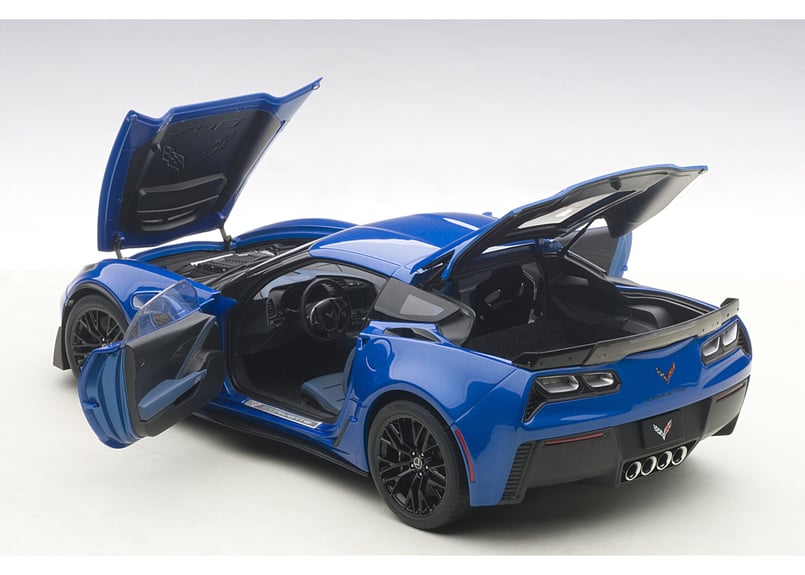 AUTOart 1/18 シボレー コルベット (C7) Z06 (ブルー) 71265 |