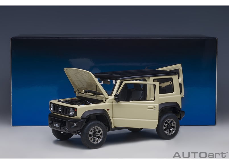 AUTOart 1/18 スズキ ジムニー シエラ （JB74） （アイボリー