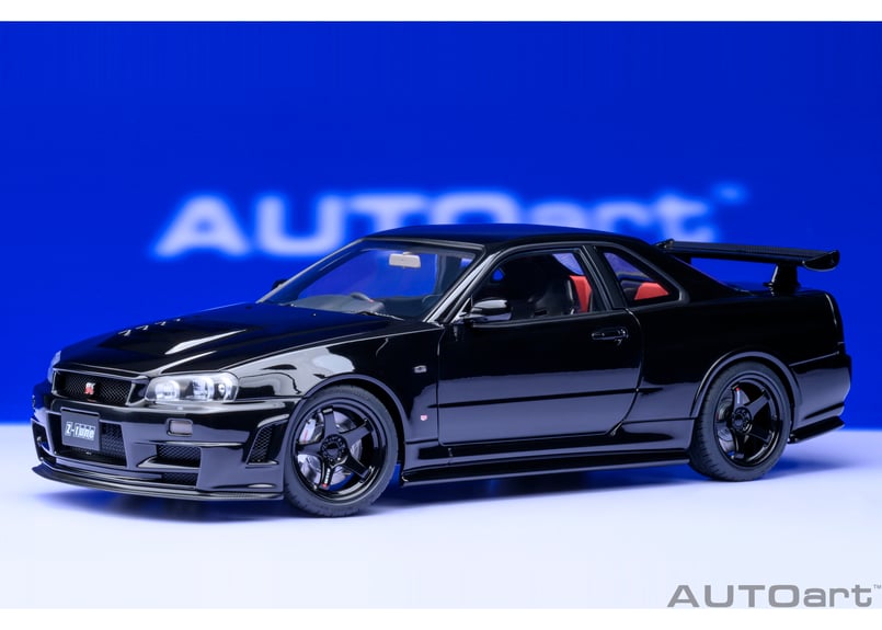 AUTOart 1/18 ニスモ R34 GT-R Z-tune （ブラックパール） 7746