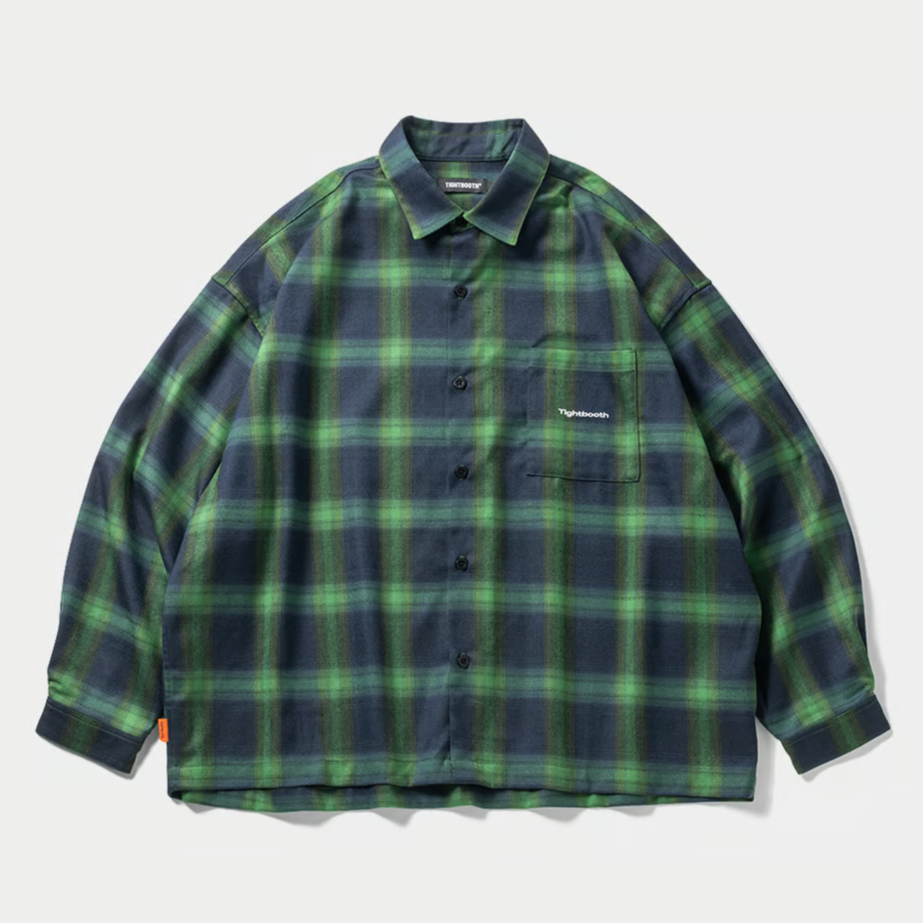 TIGHTBOOTH | タイトブース | OMBRE L/S SHIRT | オンブレチェ
