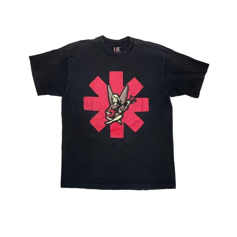 RED HOT CHILI PEPPERS WORLD TOUR 1996 TEE BLACK