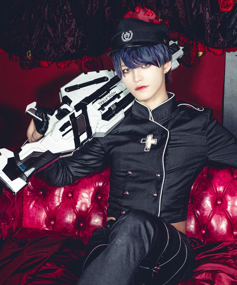 拘束十字架軍服ジャケット》BLACK | HIDOLATRAL THEODOL
