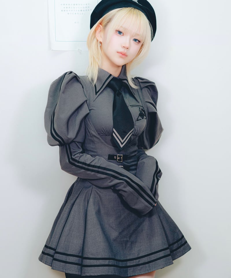 テオドール学園スカート》GRAY❤︎受注販売❤︎ | HIDOLATRAL THEODOL