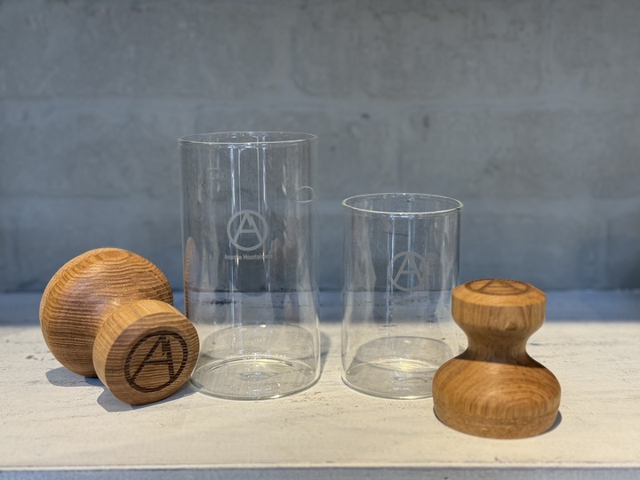 MOUNTAIN RESEARCH】GLASS CANISTER | LOGGERS Gea