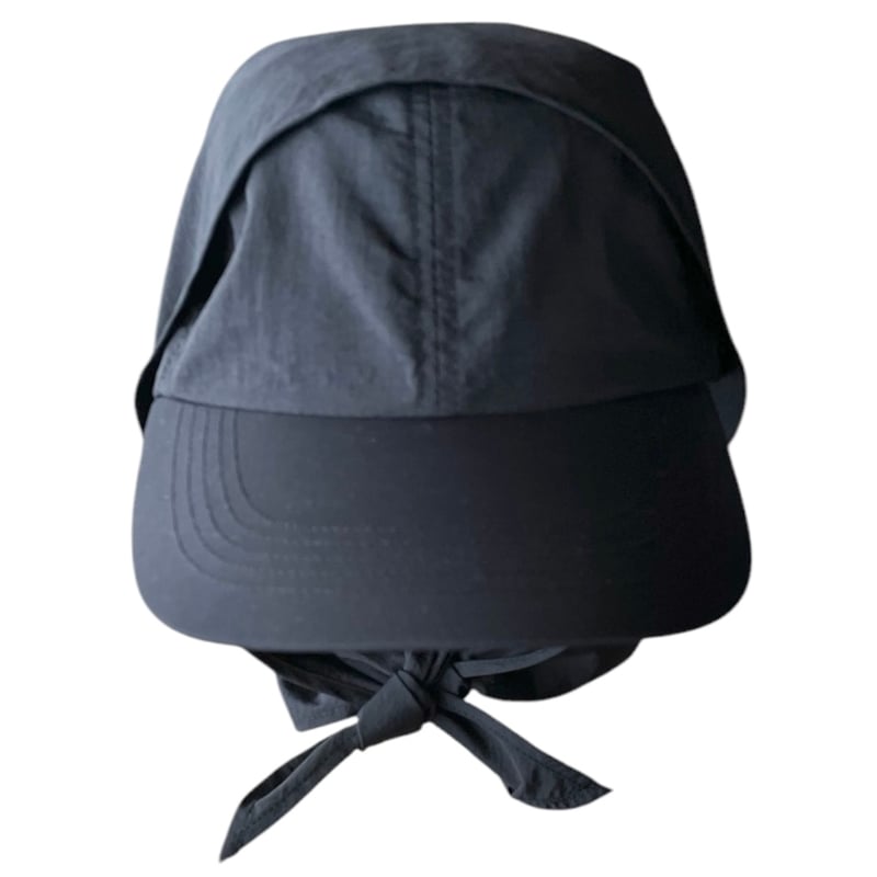 PHEENY / Nylon taffeta cap with scarf | FLUTTER
