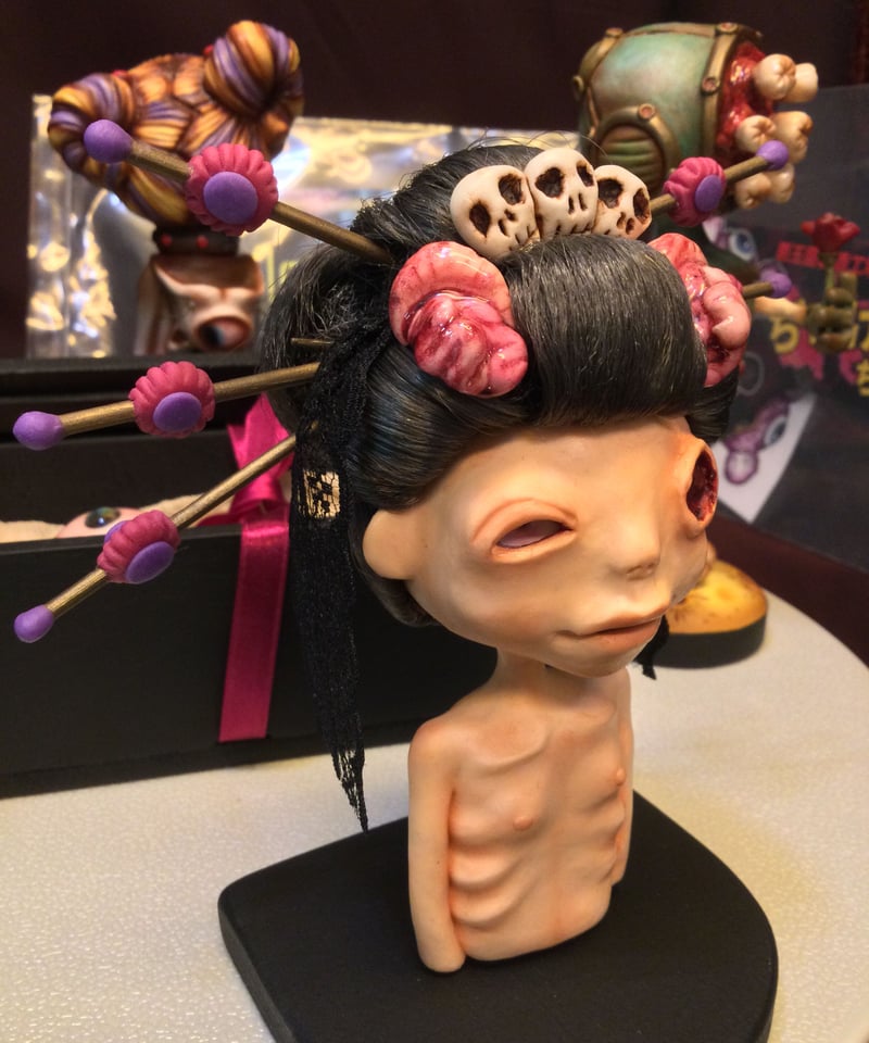 悪玉菌製造工場5点セット(ぢゅげむちゃん・MeeeeeYO・KON・女郎