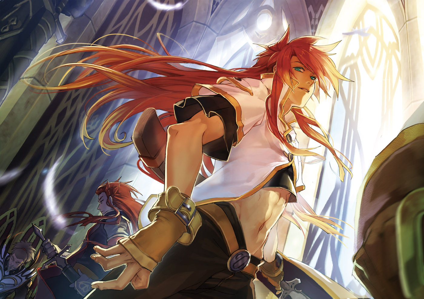 Download Luke Fon Fabre Video Game Tales Of The Abyss Wallpaper by