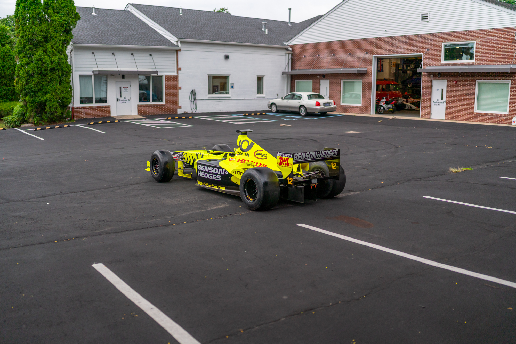2001 JORDAN EJ11 FORMULA 1 CAR - ROLLING CHASSIS for sale by