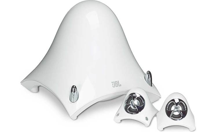 JBL Creature® II (White) 3-piece multimedia speaker system (White