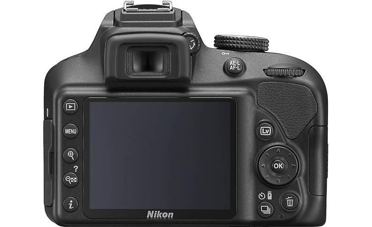 Nikon D3400 Two Lens Kit (Black) 24.2-megapixel digital SLR camera