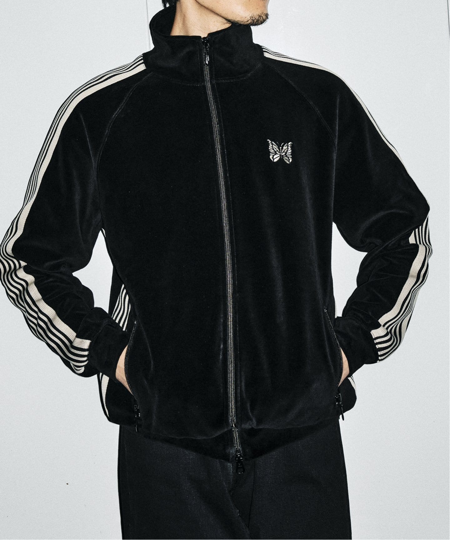 needles ニードルス ベロアトラックジャケット Needles(ニードルス