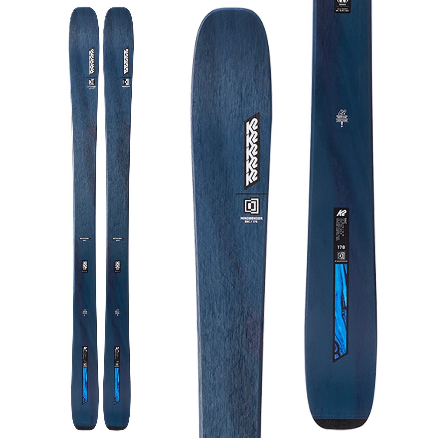 K2 Mindbender 96 C Skis 2026 | evo