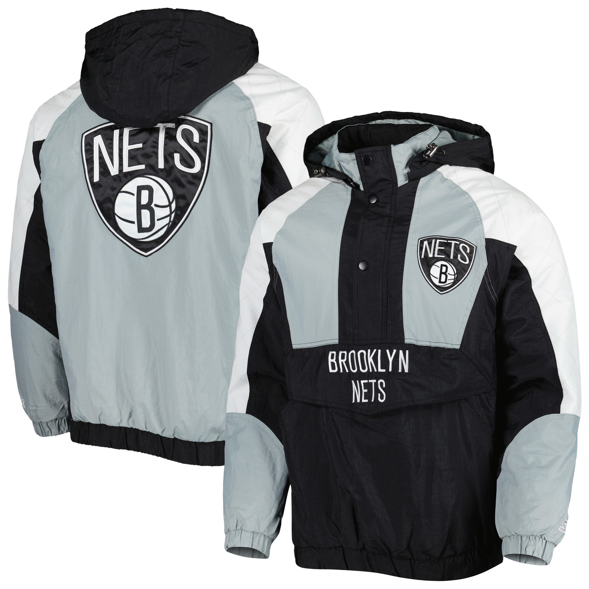 Brooklyn Nets Mens Jackets, Mens Pullover Jacket, Nets Full Zip
