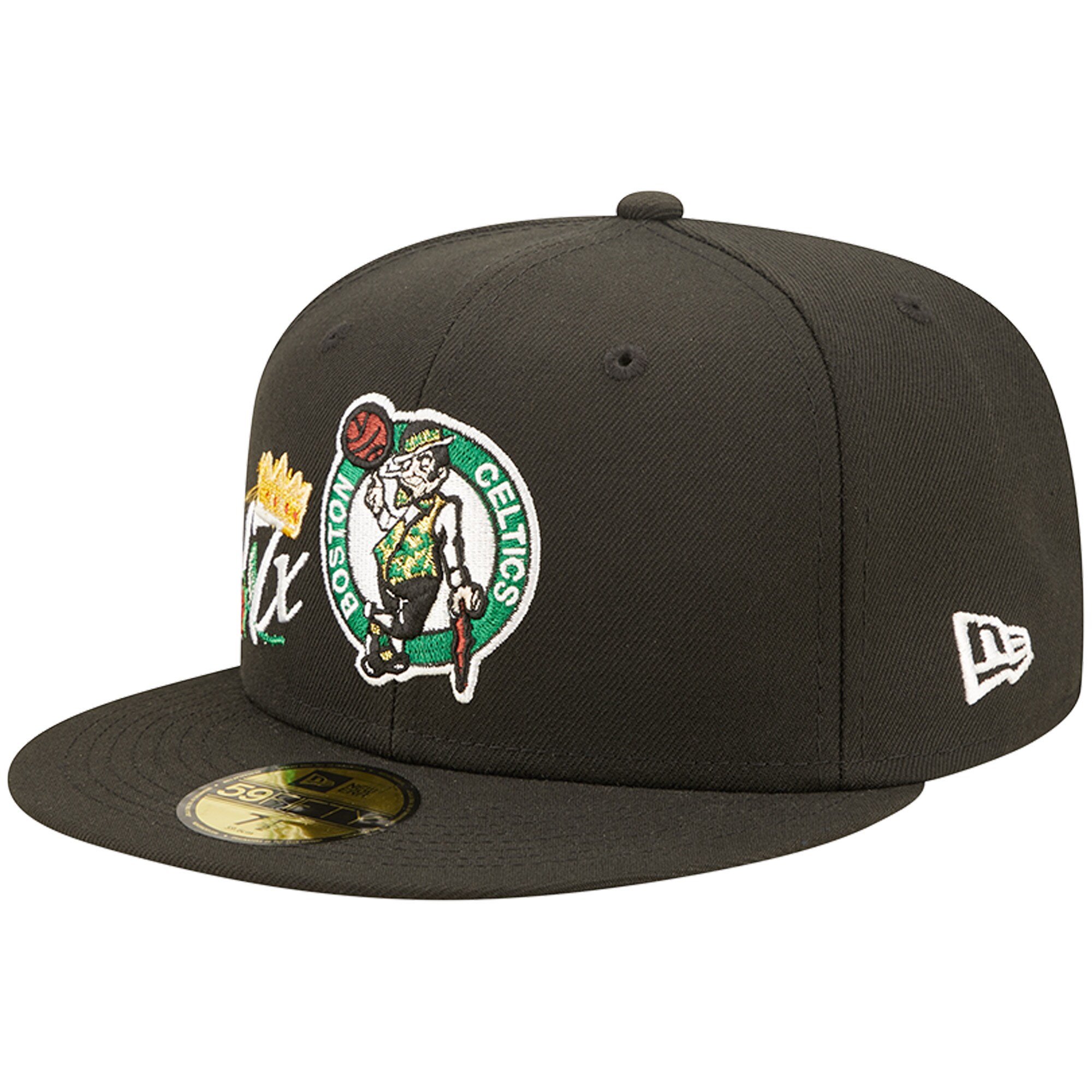 Men's New Era Black Boston Celtics 17x NBA Finals Champions Crown