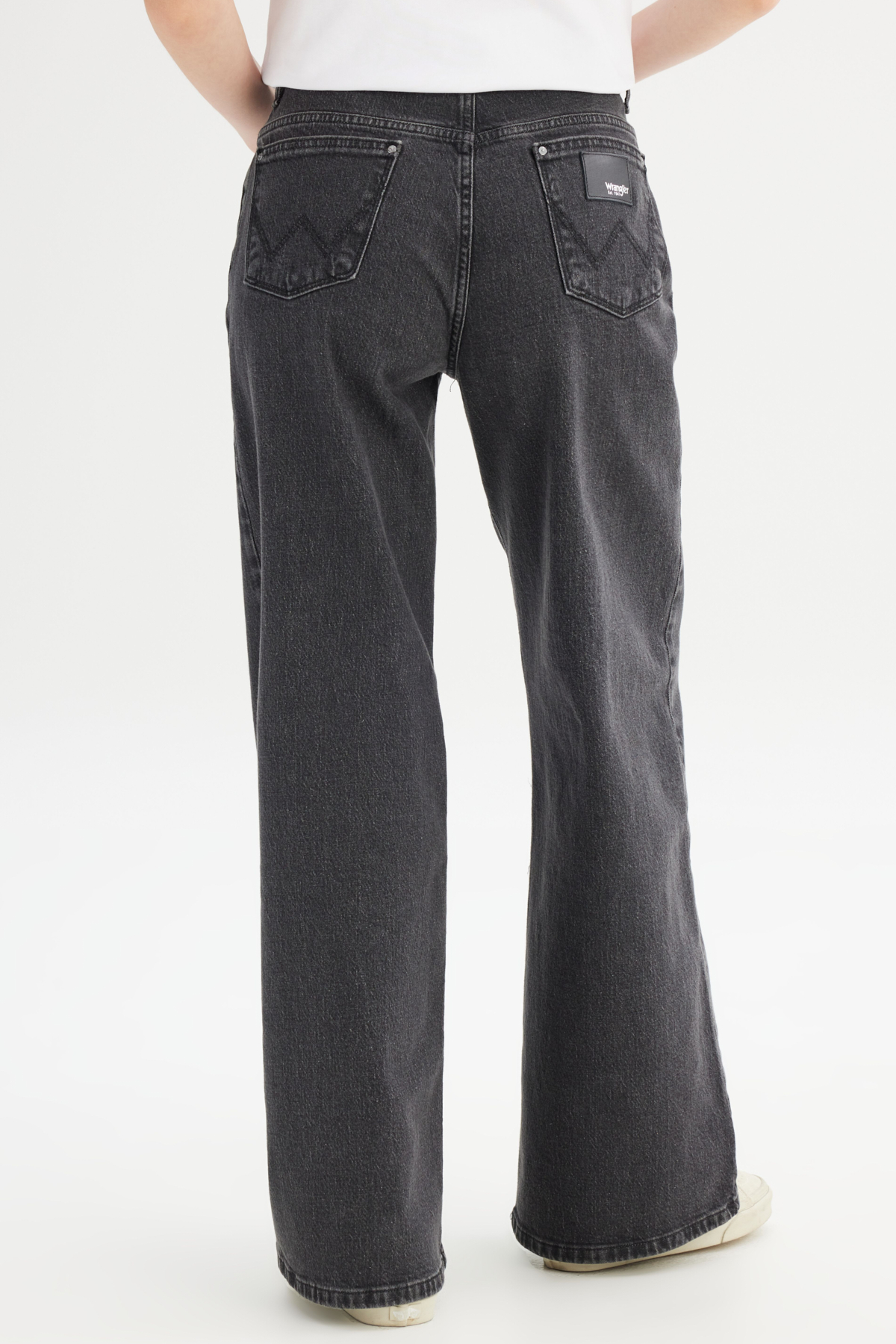 Wide Leg Yüksek Bel Geniş Paça Siyah Esnek Jean Denim Pantolon