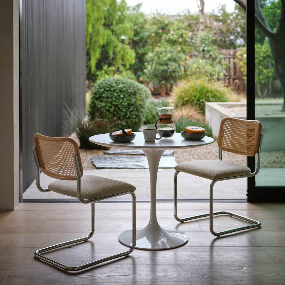 Cesca Upholstered Seat Side Chair | Knoll