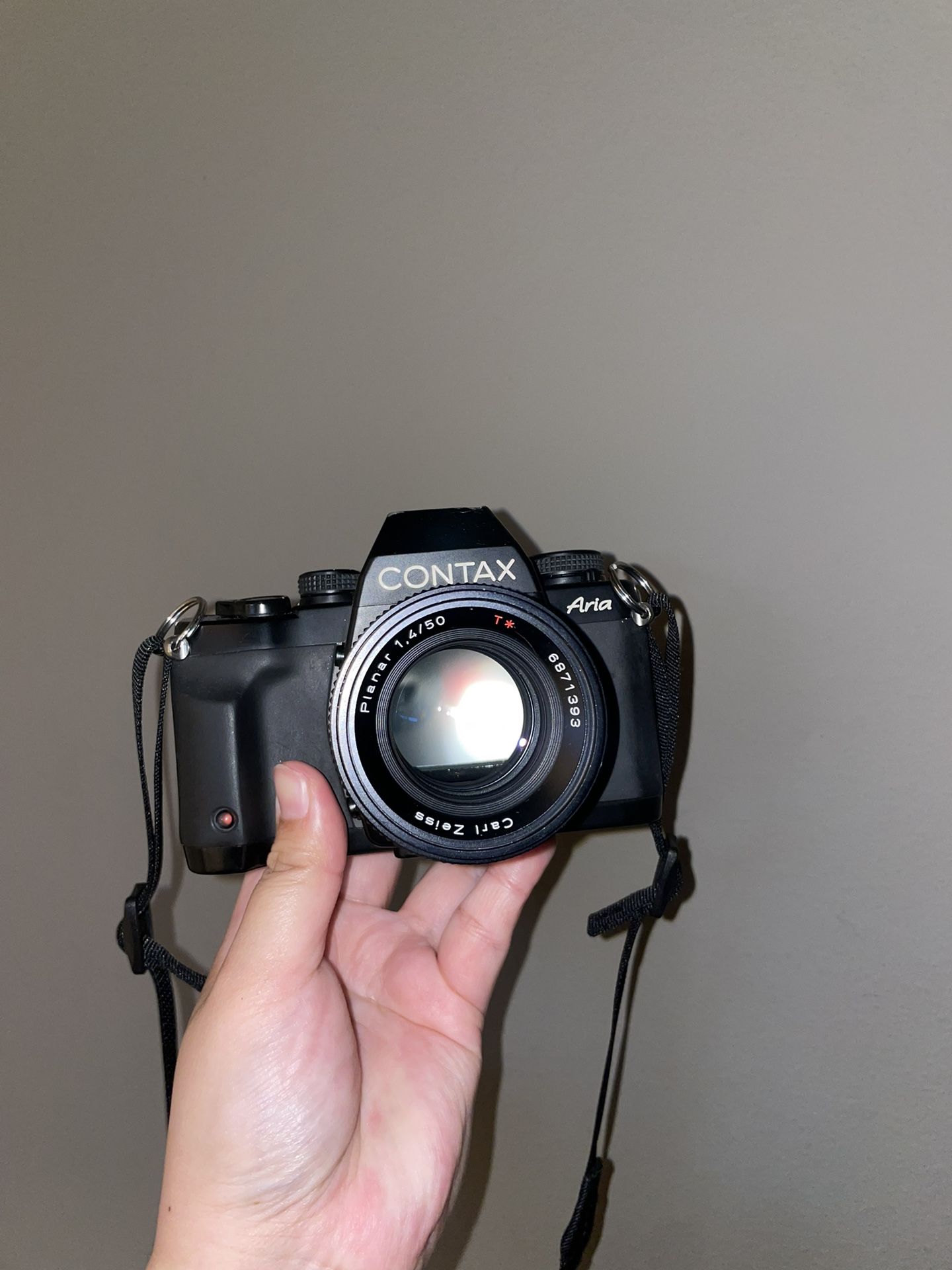 Contax Aria Carl zeiss T*50mm f1.4