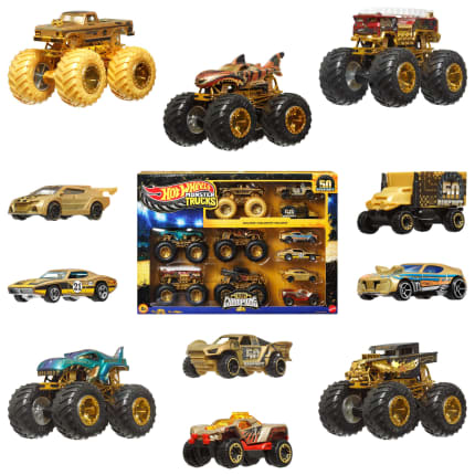 Hot Wheels Monster Trucks Trophy Champions Collection | Mattel
