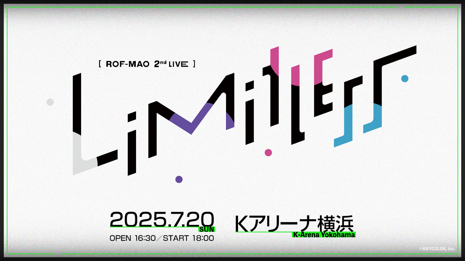 ROF-MAO 2nd LIVE - Limitless.