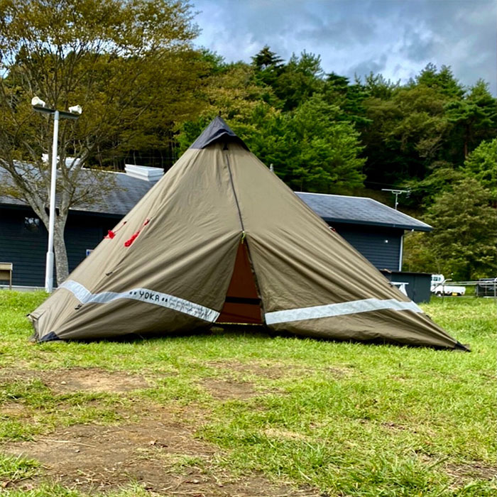 アレンジ力抜群な大人気テント「YOKA TIPI」を徹底レビュー