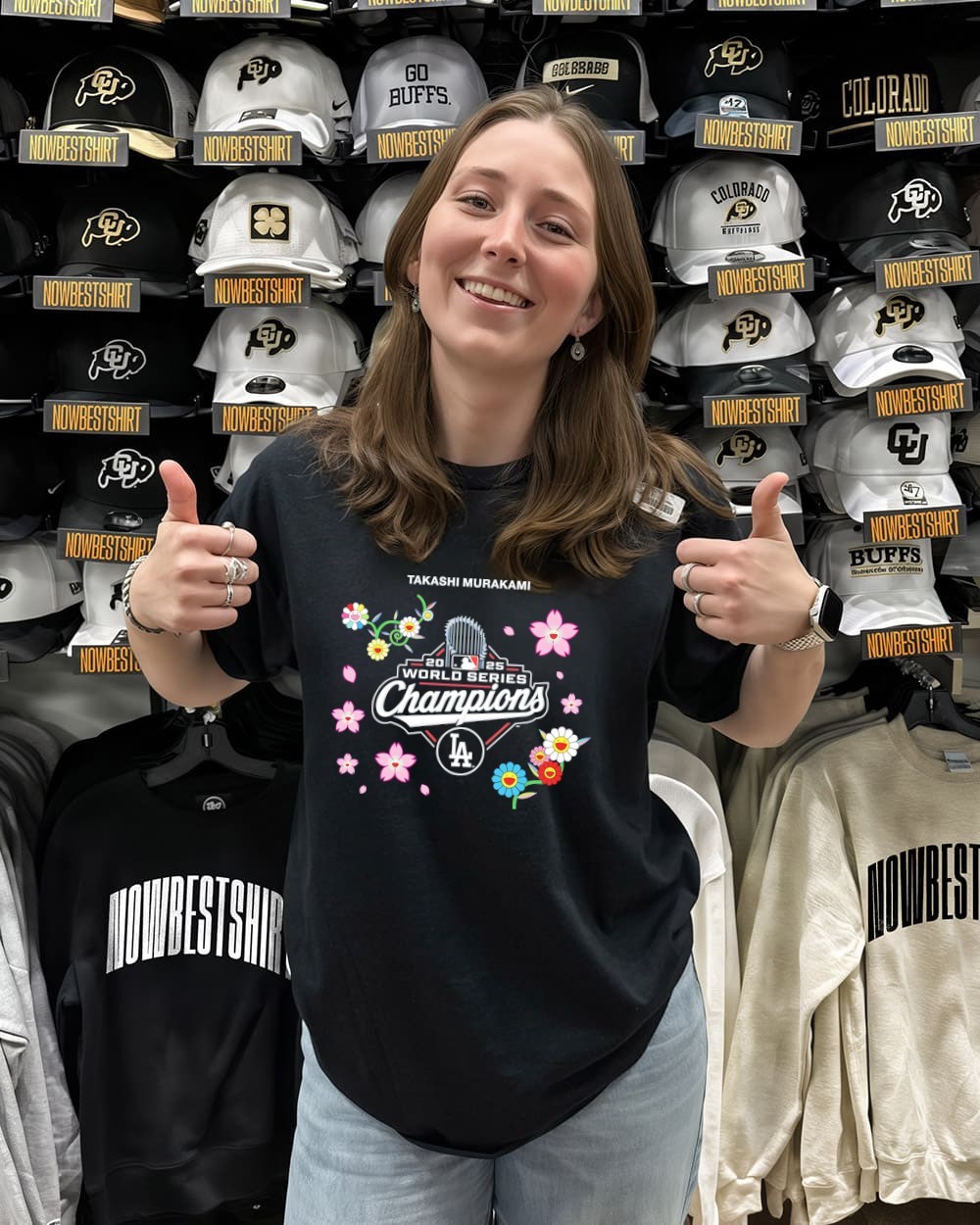 Official Takashi Murakami x LA Dodgers World Series Champions