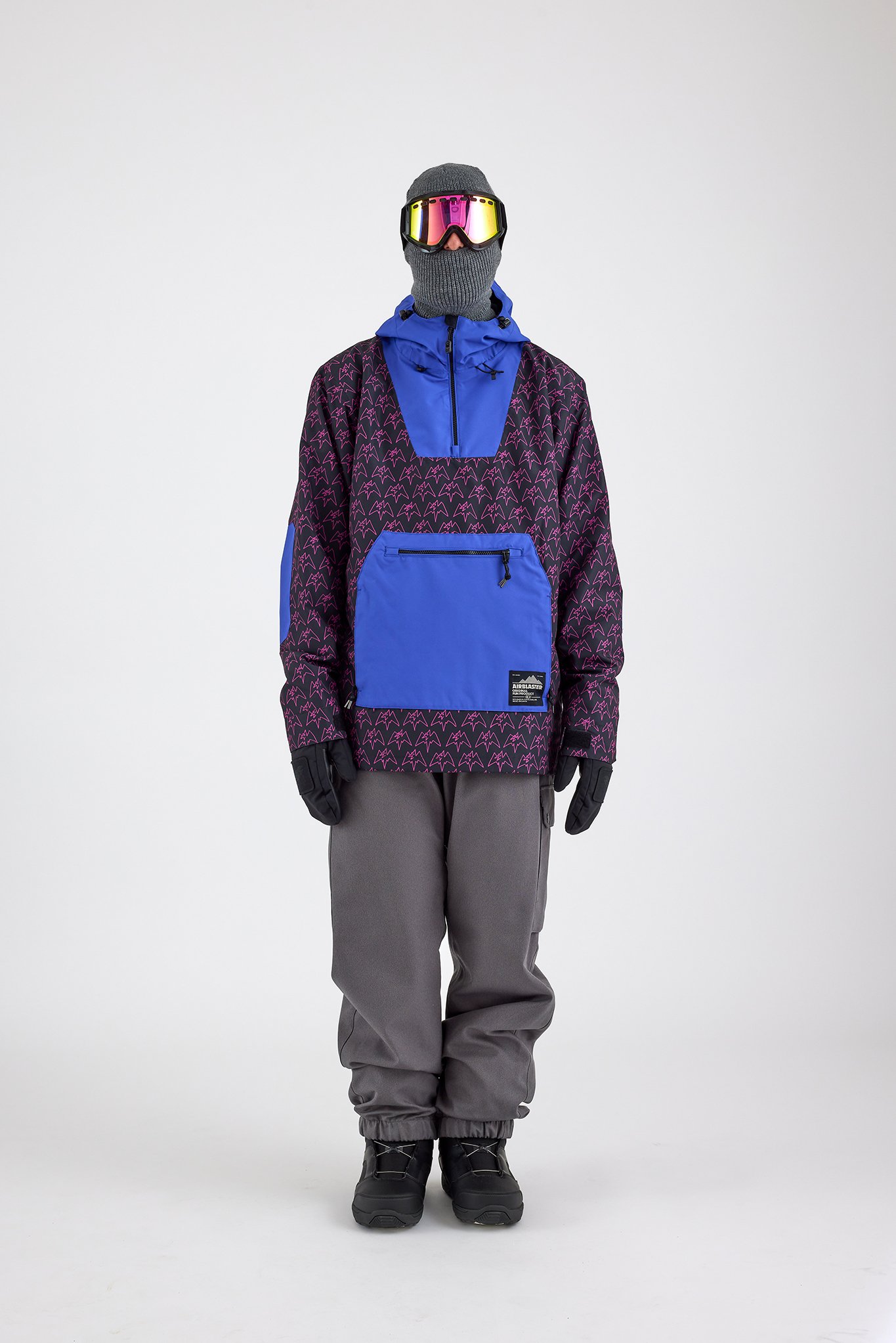 Airblaster Freedom Pullover (Orange) — Invasion Snowboard Shop