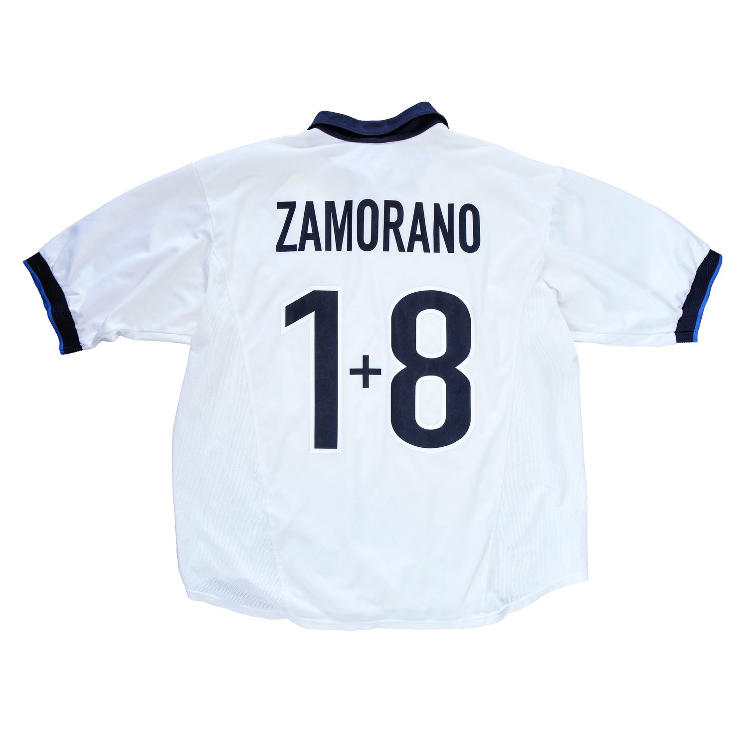 INTER MILAN 1998/99 AWAY ZAMORANO 1+8 - XL — Mess Of Blues